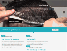 Tablet Screenshot of hairextrem.com